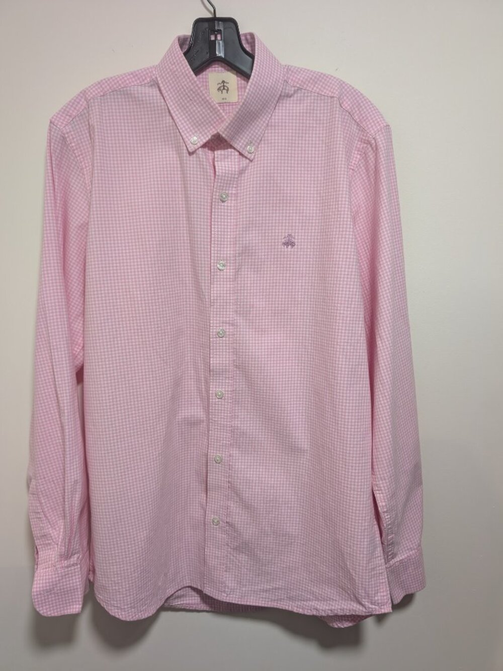 Brooks Brothers | Gingham Button Down Shirt In Pink Flannelette